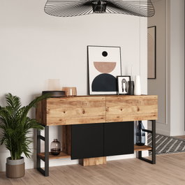 Hanah Home Consola Ml25-A en Pino Atlántico